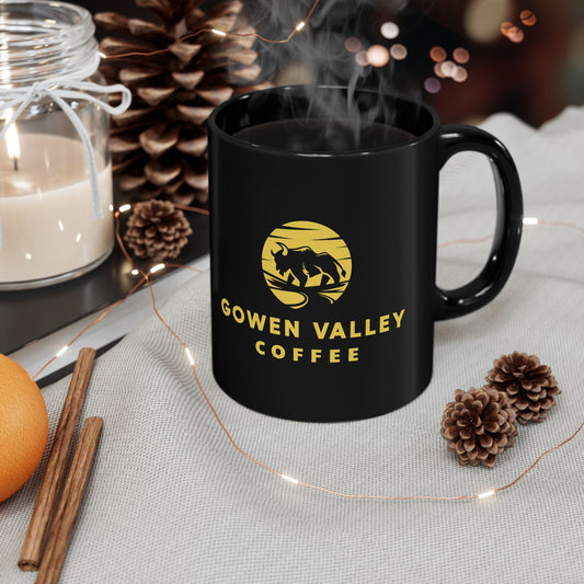 Copy of Gowen Valley Coffee logo Black Mug | Ceramic Coffee Mug 11oz