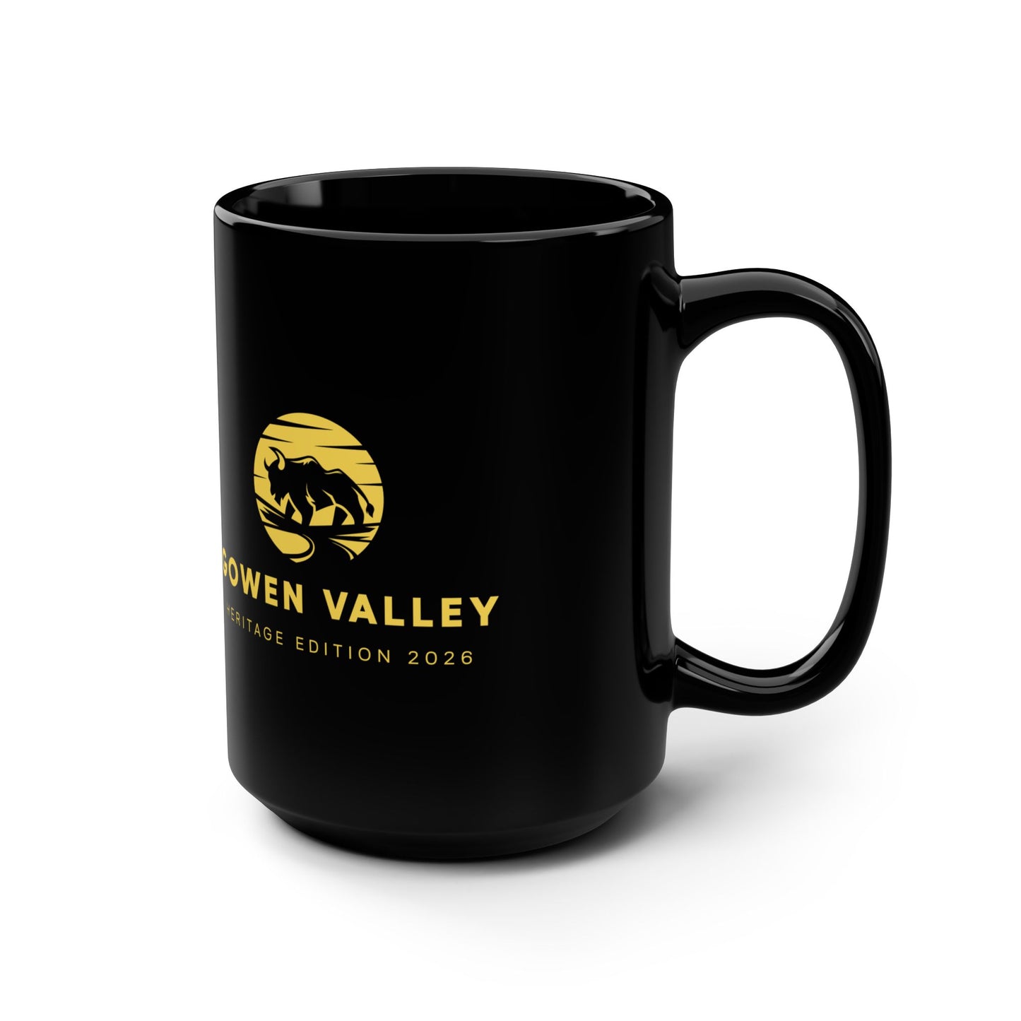 Gowen Valley Black 15oz Mug — Heritage Edition 2026