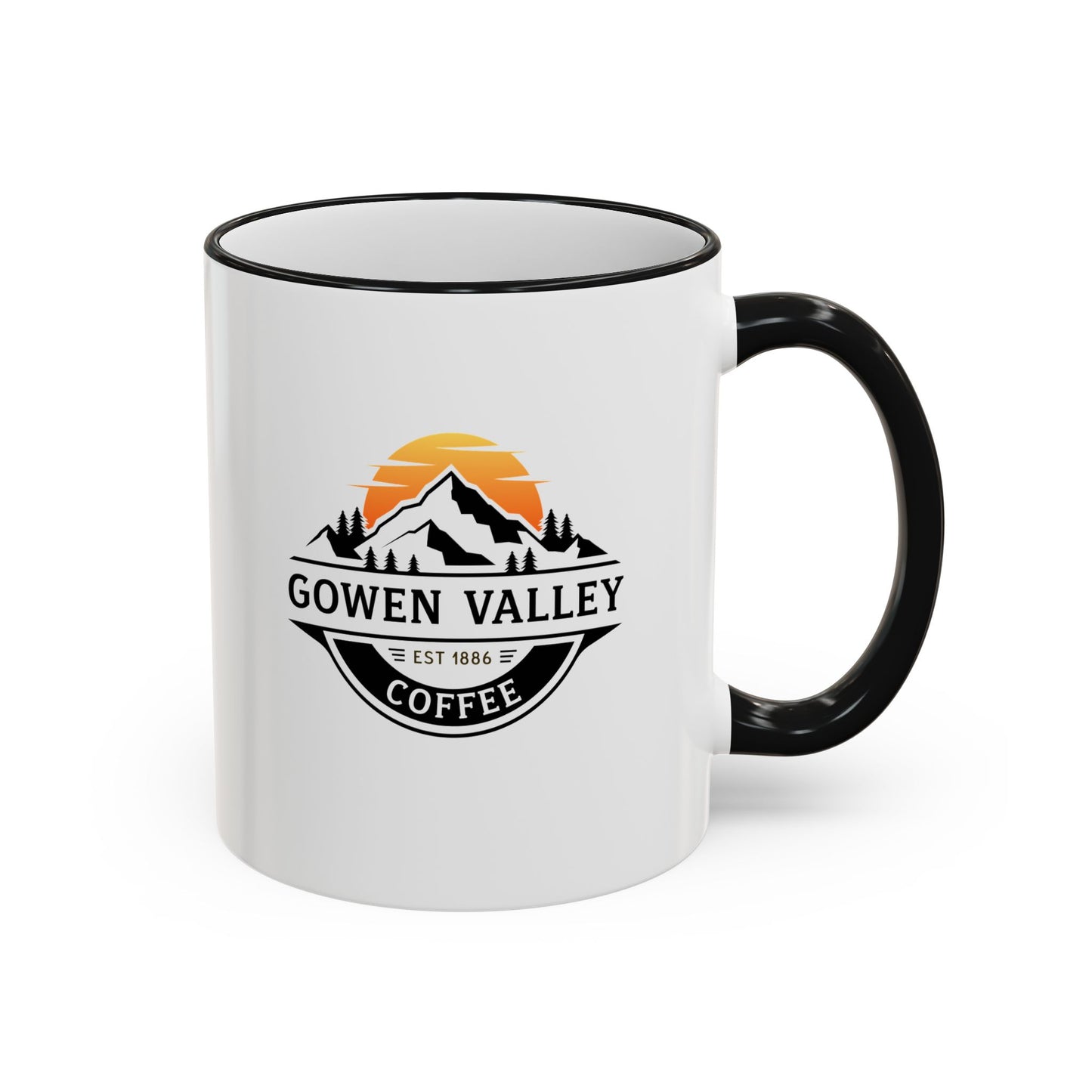 Accent Rim & Handle Mug (11oz, 15oz)
