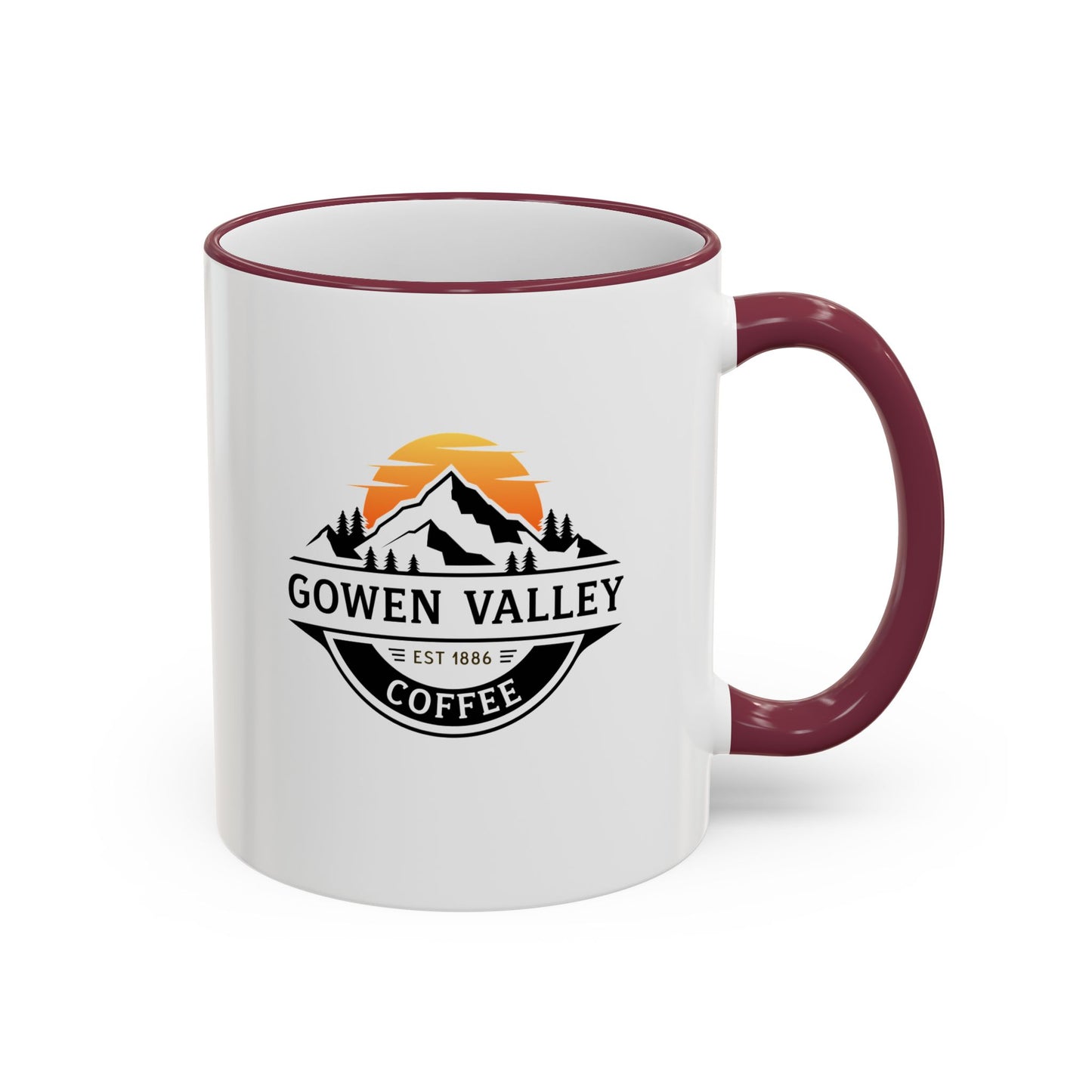 Accent Rim & Handle Mug (11oz, 15oz)