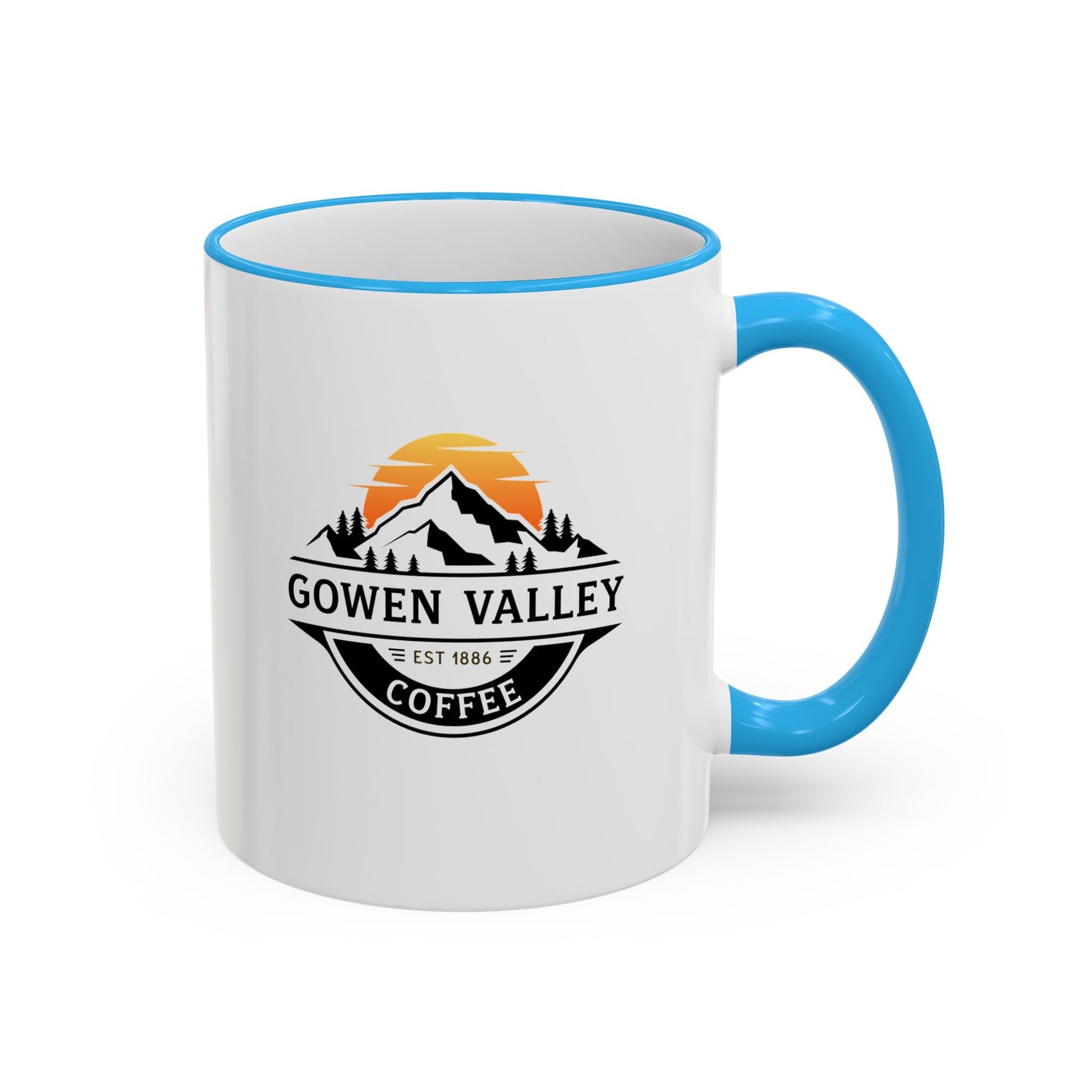 Accent Rim & Handle Mug (11oz, 15oz)