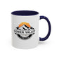 Gowen Valley Coffee Accent Mug (11/15oz) — Mountain Logo Coffee Cup