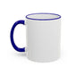 Accent Rim & Handle Mug (11oz, 15oz)