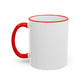 Accent Rim & Handle Mug (11oz, 15oz)