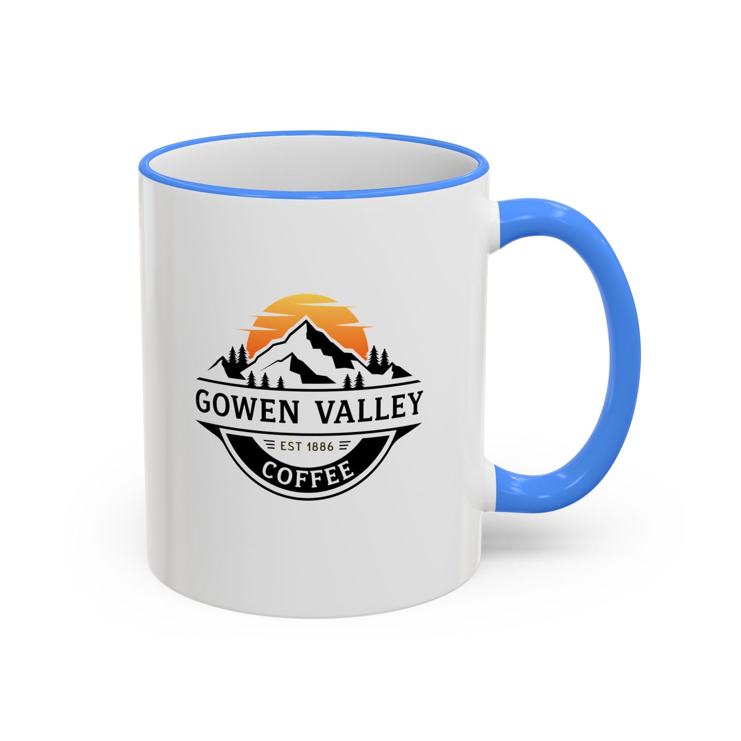 Accent Rim & Handle Mug (11oz, 15oz)