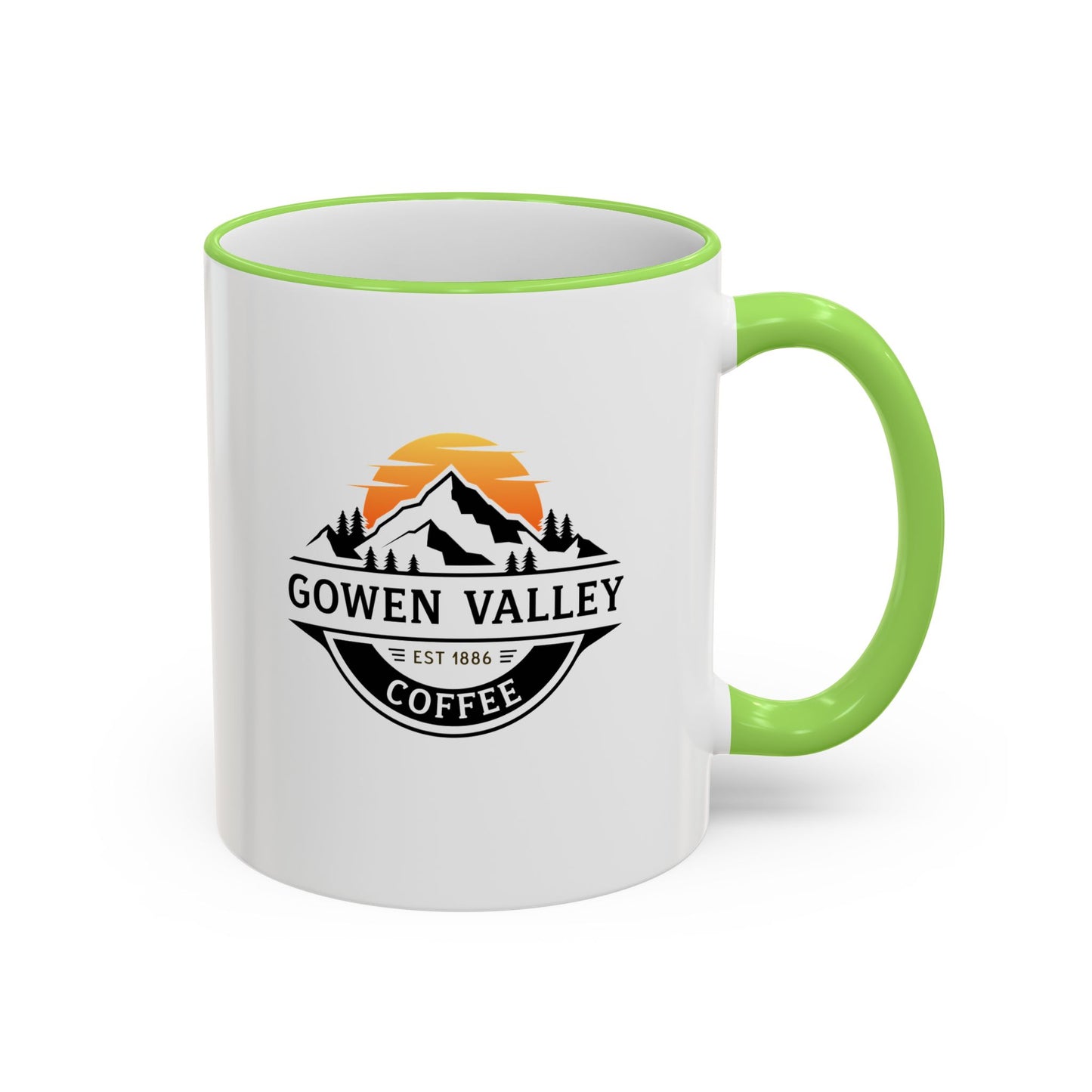 Accent Rim & Handle Mug (11oz, 15oz)