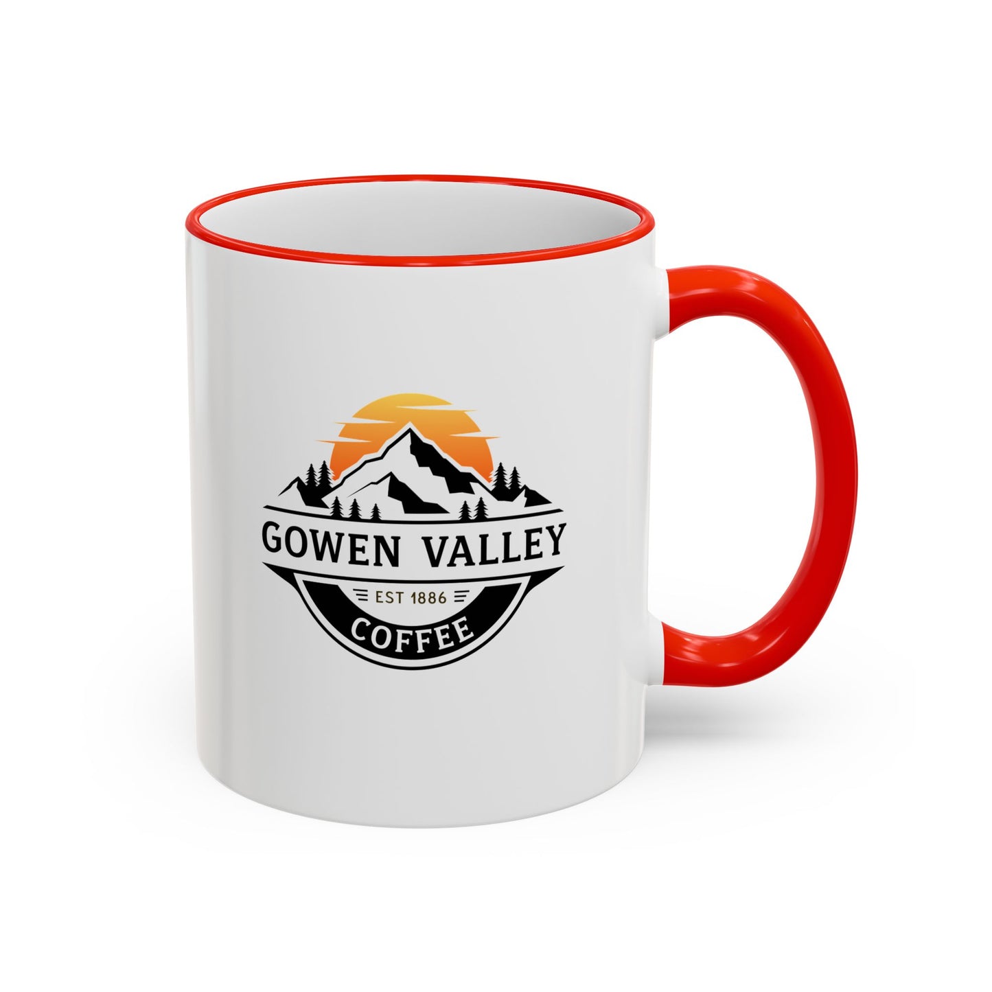 Accent Rim & Handle Mug (11oz, 15oz)