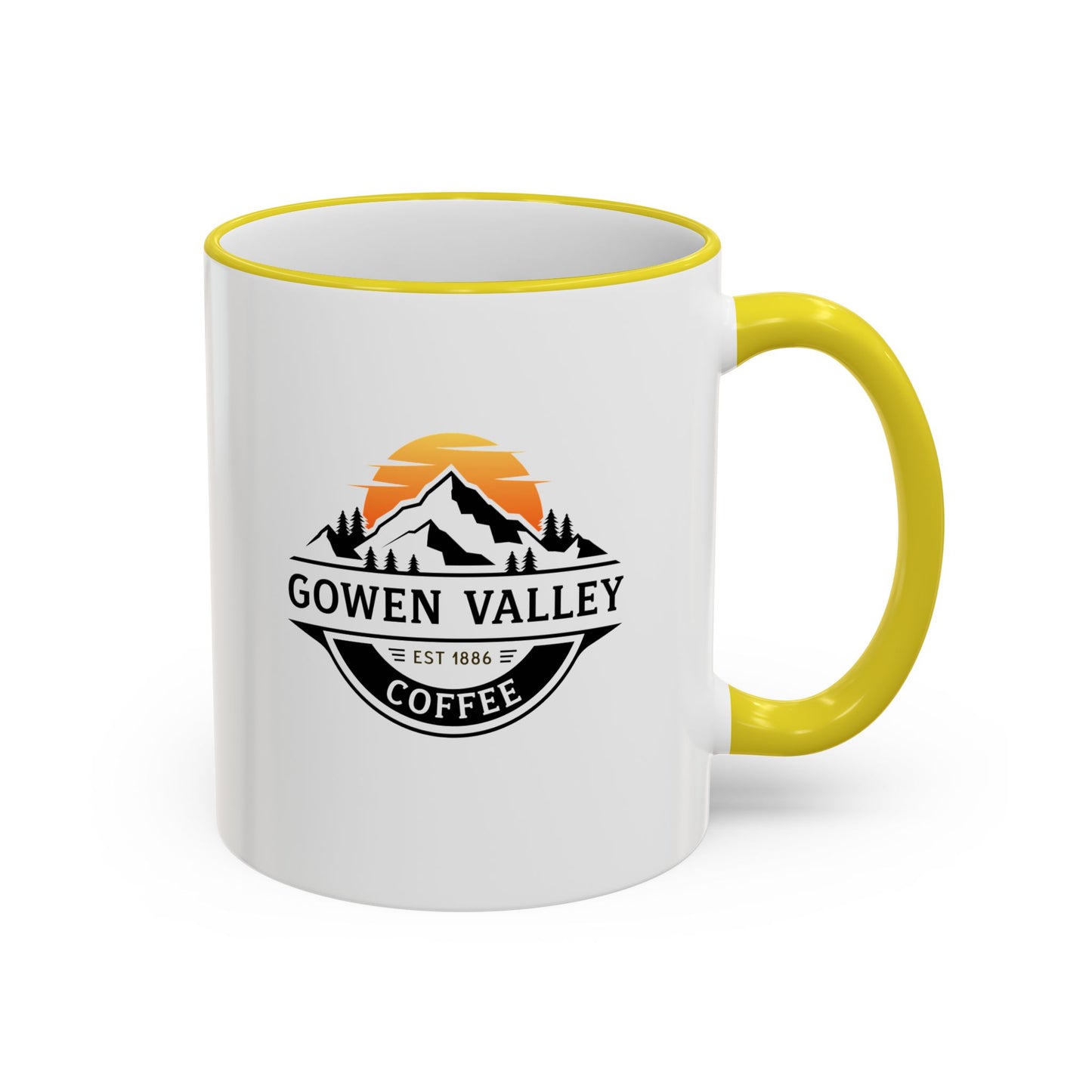 Accent Rim & Handle Mug (11oz, 15oz)