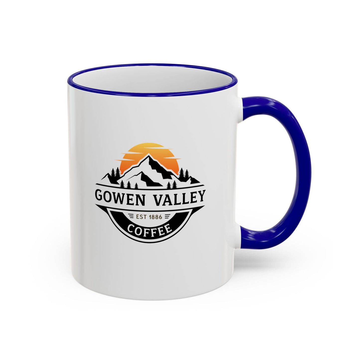 Accent Rim & Handle Mug (11oz, 15oz)