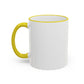 Accent Rim & Handle Mug (11oz, 15oz)